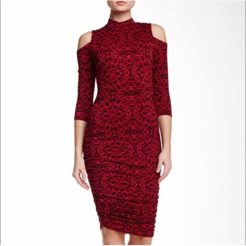 Jessica Simpson Mock Neck Dress